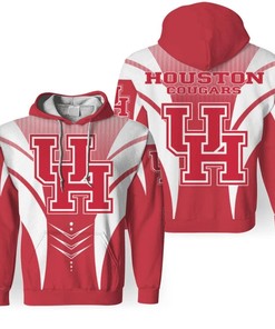 Houston Cougars Football American Day Sport Teams Champion Printed Pullover 3D Hoodie