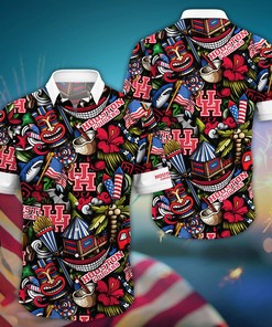 Houston Cougars NCAA Flower Hawaii Shirt For Fans Ver 1