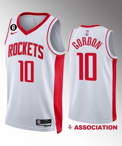 Houston Rockets Eric Gordon 10 Association Edition 2022-23 White Jersey Swingman