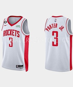 Houston Rockets Kevin Porter Jr. 3 2022-23 Association Edition White Men Jersey Swingman