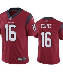 Houston Texans #16 Keke Coutee Red Vapor Untouchable Limited Jersey - Mens