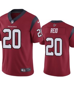 Houston Texans #20 Justin Reid Red Vapor Untouchable Limited Jersey - Mens