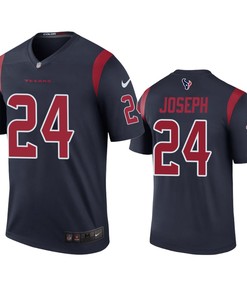 Houston Texans #24 Johnathan Joseph Navy Color Rush Legend Jersey - Mens