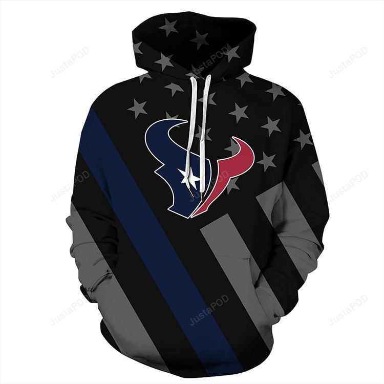 Houston Texans 3D Hoodie Zip Hoodie Style 3