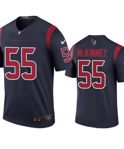Houston Texans #55 Benardrick Mckinney Navy Color Rush Legend Jersey - Mens