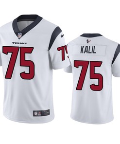 Houston Texans #75 Matt Kalil White Vapor Untouchable Limited Jersey - Mens
