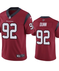 Houston Texans #92 Brandon Dunn Red Vapor Untouchable Limited Jersey - Mens