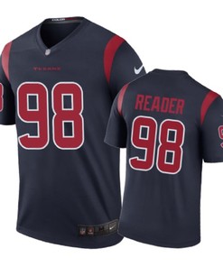 Houston Texans #98 D.j. Reader Nike Color Rush Navy Jersey