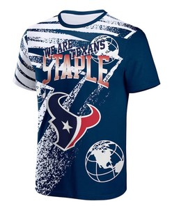 Houston Texans All Over Print T-Shirt - Navy