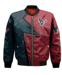 Houston Texans Bomber Abstract Pattern Sport- NFL