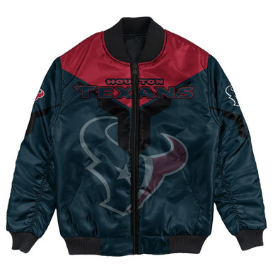 Houston Texans Bomber Jacket Drinking style - NFL