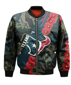 Houston Texans Bomber Sport Style Keep Go on- NFL