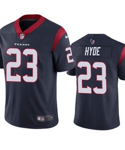 Houston Texans Carlos Hyde Navy Vapor Untouchable Limited Jersey