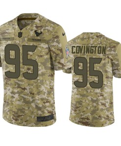 Houston Texans Christian Covington Jersey Nfl Camo Salute To Service