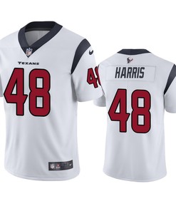 Houston Texans Christian Harris 48 White Vapor Limited Jersey