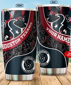 Houston Texans Custom Name Tumbler, Perfect Gift for Fans