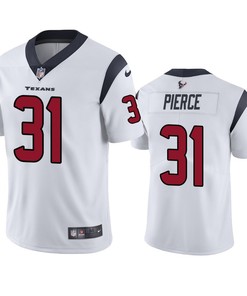 Houston Texans Dameon Pierce 31 White Vapor Limited Jersey