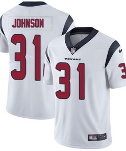 Houston Texans David Johnson #31 Nfl 2020 White Jersey