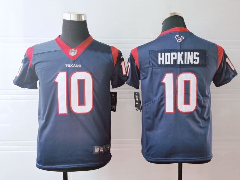 Houston Texans Deandre Hopkins #10 Nfl 2020 Black Jersey