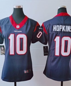 Houston Texans Deandre Hopkins #10 Nfl 2020 Black Womens Jersey