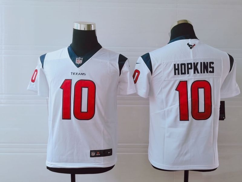 Houston Texans Deandre Hopkins #10 Nfl 2020 White Jersey
