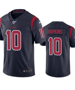 Houston Texans Deandre Hopkins Navy 100th Season Color Rush Jersey