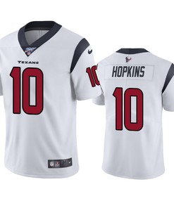 Houston Texans Deandre Hopkins White 100th Season Vapor Limited Jersey