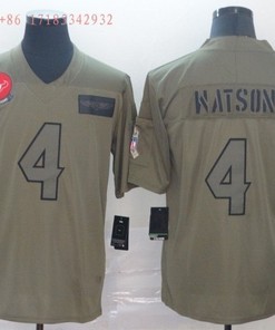 Houston Texans Deshaun Watson #4 2020 Nfl Grey Jersey Jersey