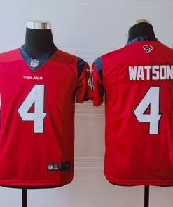 Houston Texans Deshaun Watson #4 Nfl 2020 Red Jersey
