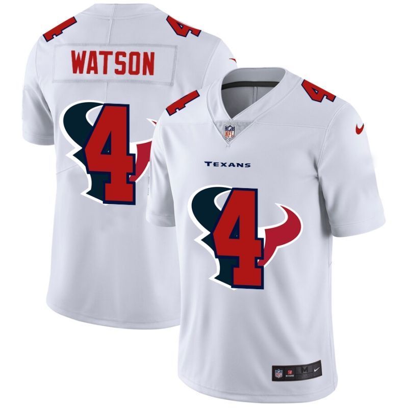 Houston Texans Deshaun Watson #4 Nfl 2020 White Jersey