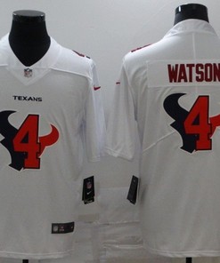 Houston Texans Deshaun Watson #4 Nfl 2020 White Jersey
