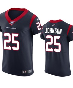 Houston Texans Duke Johnson Navy 100th Season Vapor Elite Jersey