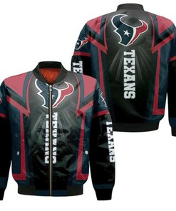 Houston Texans For Fans Bomber Jacket Model 2522