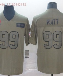 Houston Texans J. J. Watt #99 2020 Nfl Grey Jersey Jersey