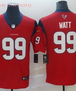 Houston Texans J. J. Watt #99 2020 Nfl Red Jersey Jersey