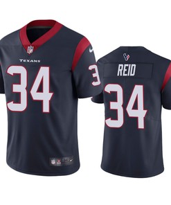 Houston Texans John Reid Navy Vapor Untouchable Limited Jersey