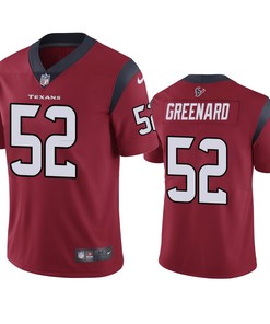 Houston Texans Jonathan Greenard Red Vapor Limited Jersey