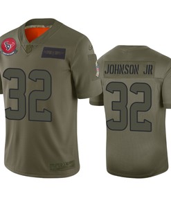Houston Texans Lonnie Johnson Jr. Camo 2019 Salute To Service Limited Jersey