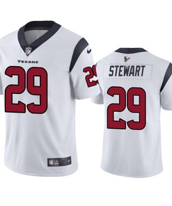Houston Texans M.J. Stewart 29 White Vapor Limited Jersey - Men's
