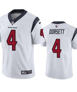 Houston Texans Phillip Dorsett 4 White Vapor Limited Jersey - Men's