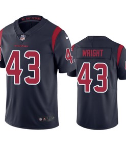 Houston Texans Shareece Wright Navy Nike Color Rush Limited Jersey