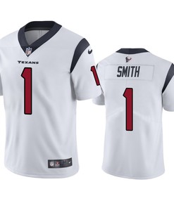 Houston Texans Tremon Smith 1 White Vapor Limited Jersey - Men's