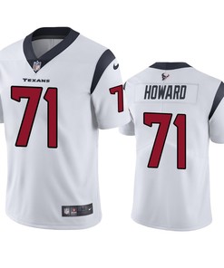 Houston Texans Tytus Howard 71 White Vapor Limited Jerse
