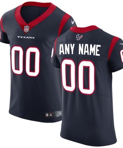 Houston Texans Vapor Untouchable Elite Custom Jersey - Navy Custom Jerseys Nfl