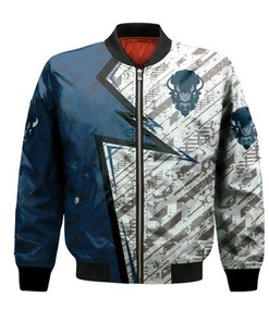 Howard Bison Bomber Abstract Pattern Sport- NCAA