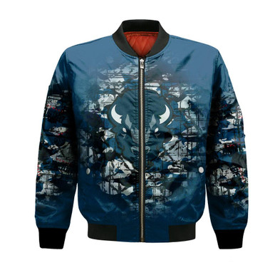 Howard Bison Bomber Jacket Camouflage Vintage - NCAA