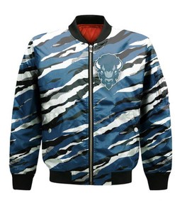 Howard Bison Bomber Jacket Sport Style Keep Go On - NCAA