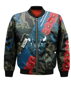 Howard Bison Bomber Sport Style Keep Go on- NCAA
