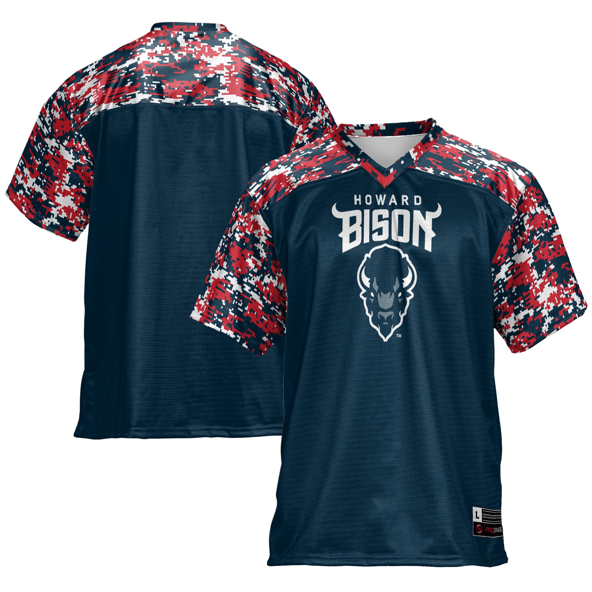 Howard Bison Football Jersey - Navy Ncaa