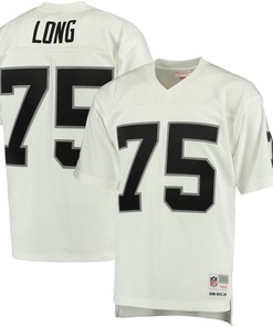 Howie Long Las Vegas Raiders Mitchell & Ness Retired Player Legacy Replica Jersey - White Nfl